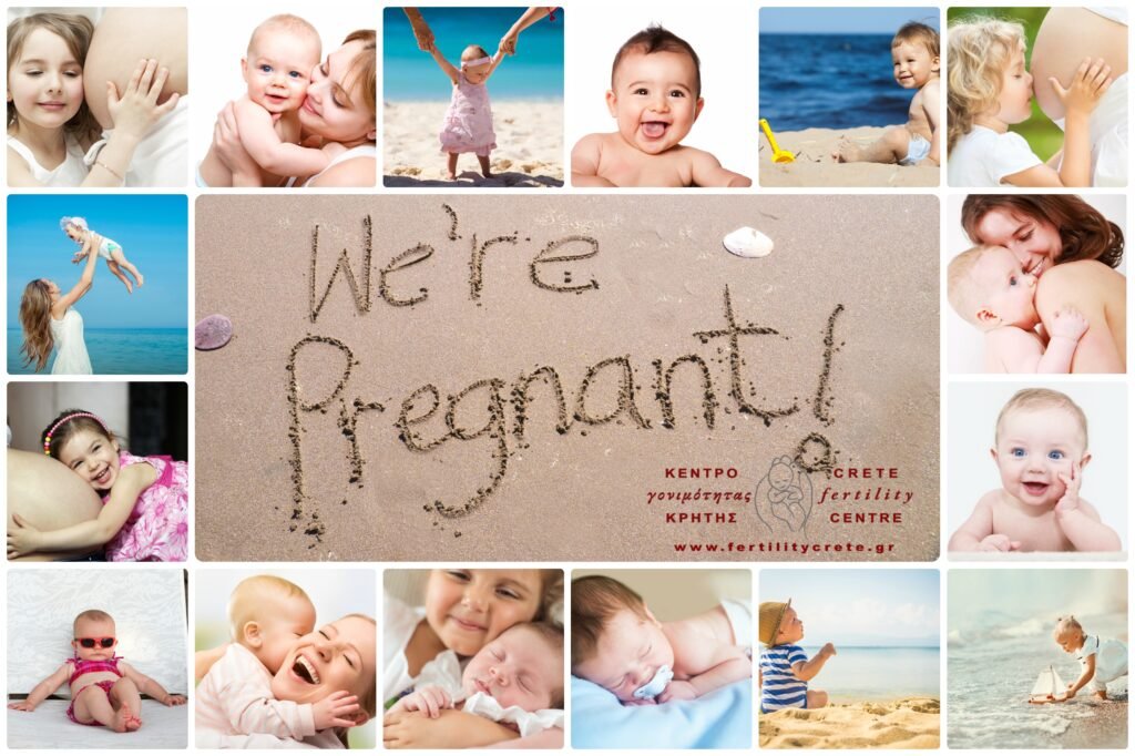 Слике беба у клиници Crete Fertility Center на Криту – симбол успешне вантелесне оплодње и радости родитељства