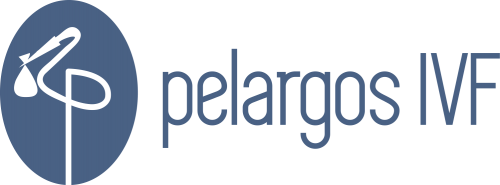 Лого клинике Pelargos IVF у Атини – специјализовани центар за вантелесну оплодњу (IVF) и репродуктивну медицину
